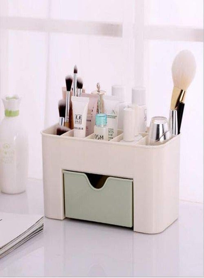 SEASPIRIT Plastic Mini Makeup Storage and Organizer (Multicolour) - (Pack of 1) - Image 4
