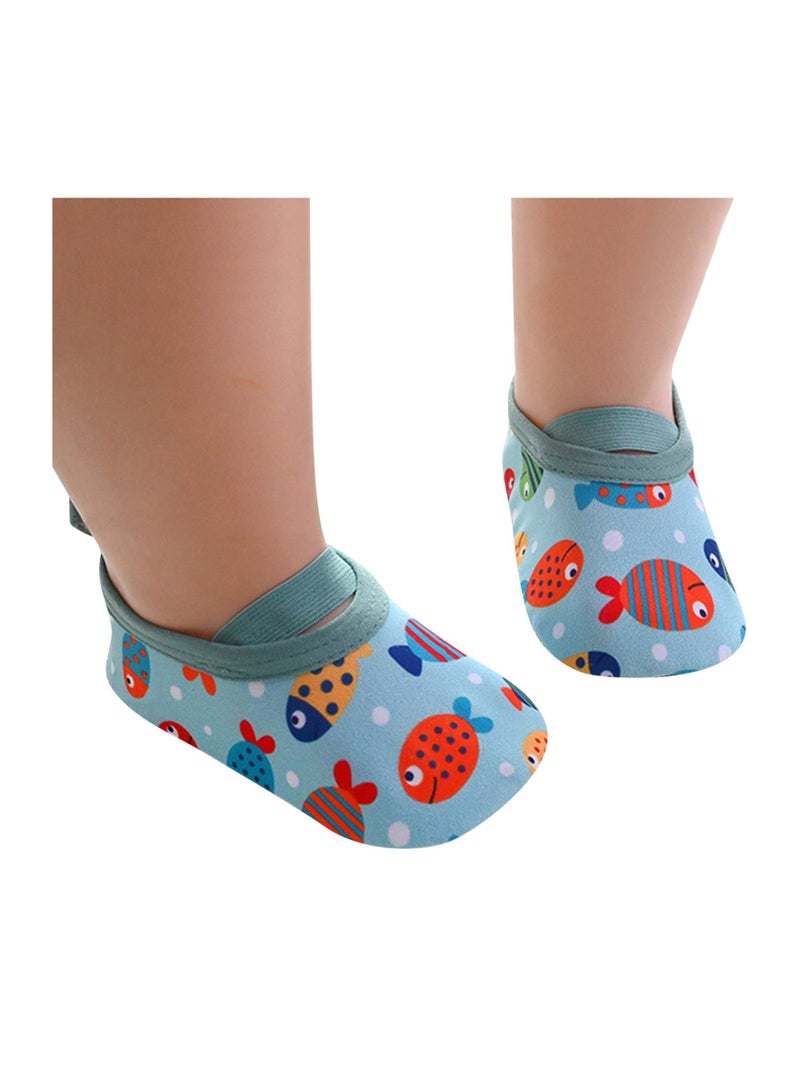 Unisex Beach Water Sports Sneakers Children Swimming Aqua Barefoot Shoes Baby Girl Surf Fishing Diving Indoor Outdoor Slippers 12-18 months - Image 1