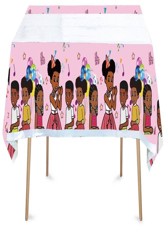 Losede 2pcs Birthday Party Tablecloth Table Cover, Birthday Supplies Decorations (70'' x 42'') (3) - Image 4