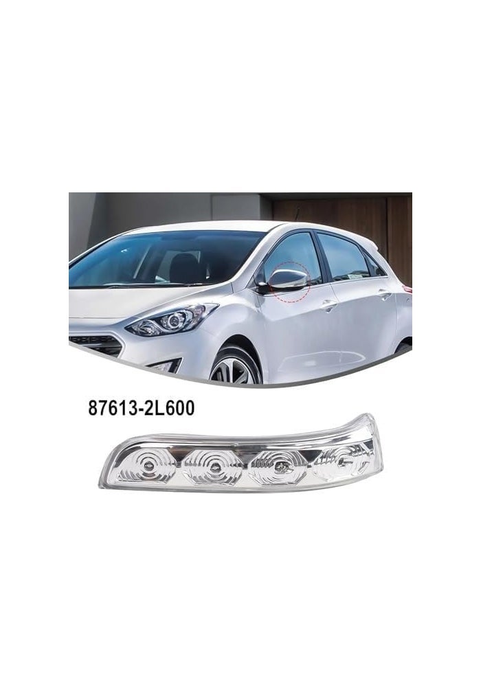 Wivplex Rearview Mirror Turn Signal Light for Hyundai I30 - Image 5