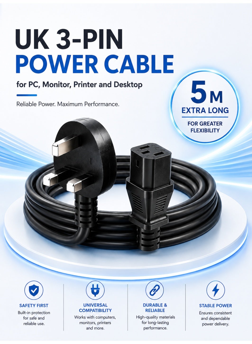cableconv Cableconv Power Cable 5 M