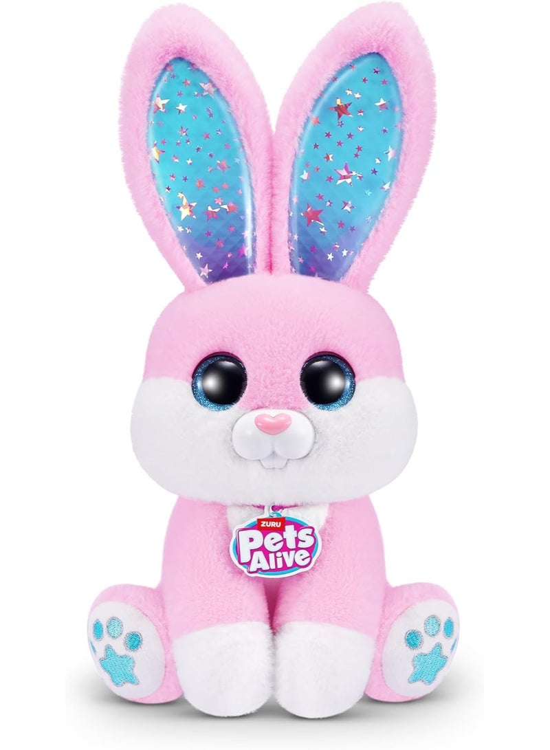 ZURU Pets Alive Magic Bunnies by ZURU, Interactive Electronic Plush Unboxing Surprise Toy (Candy Edition) - Image 5