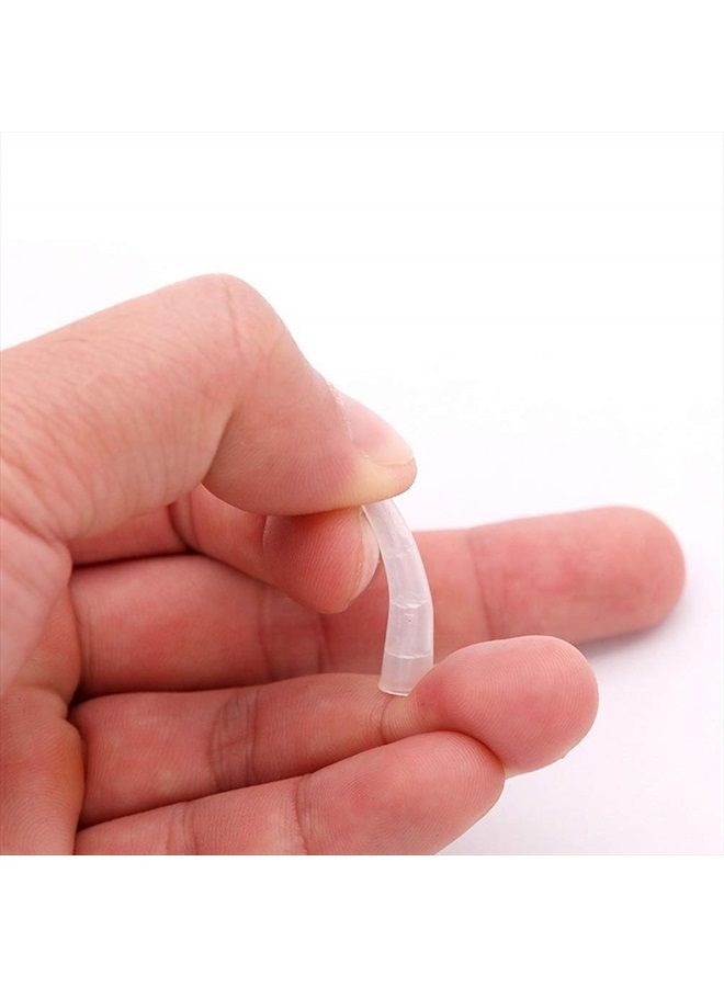 Teensery 40 Pcs Clear Tweezer Point Protectors Cap Tip Stopper Covers Makeup Beauty Supplies, General Size - Image 2