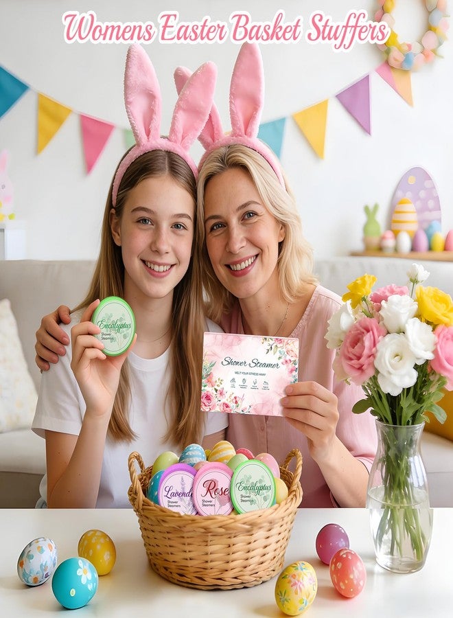 Eletorot Easter Basket Stuffers for Adults Women: 6 Pack Shower Steamers Aromatherapy, Spa with Essential Oils Relaxation, Birthday Gift for Teens Girls, Mothers Day Gifts for Mom Friend Girlfriend Wife Sister - Image 2