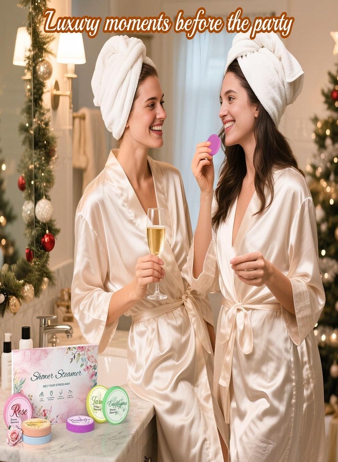 Eletorot Easter Basket Stuffers for Adults Women: 6 Pack Shower Steamers Aromatherapy, Spa with Essential Oils Relaxation, Birthday Gift for Teens Girls, Mothers Day Gifts for Mom Friend Girlfriend Wife Sister - Image 4