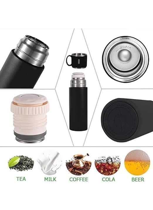 Cloud Search Vacuum Flask CLOUDSEARCH Insulated Water Bottle Cold and hot Flask Water Bottle Water Bottle for Men and Women Office Water Bottle Best Teacher Gifts Gift for Men Special Unique Small Flask  - Image 3