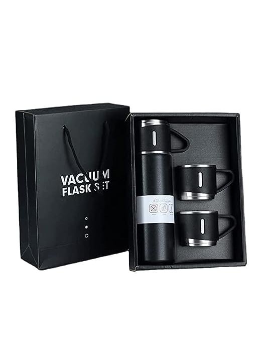 Cloud Search Vacuum Flask CLOUDSEARCH Insulated Water Bottle Cold and hot Flask Water Bottle Water Bottle for Men and Women Office Water Bottle Best Teacher Gifts Gift for Men Special Unique Small Flask  - Image 1