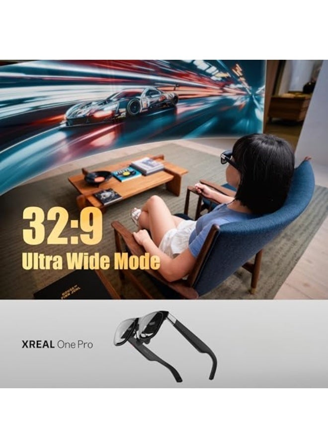 XREAL One Pro AR Glasses with X1 Chip, 3 Degrees of Freedom, 171°, 57° Viewing Angle, 120Hz, BOSE Sound, Sony OLED Display, 3 Modes Adjustment, Compatible with PS5, Nintendo Switch 2, iPhone 16/15, Steam Deck, PC, Android and iOS - Size M - Image 5