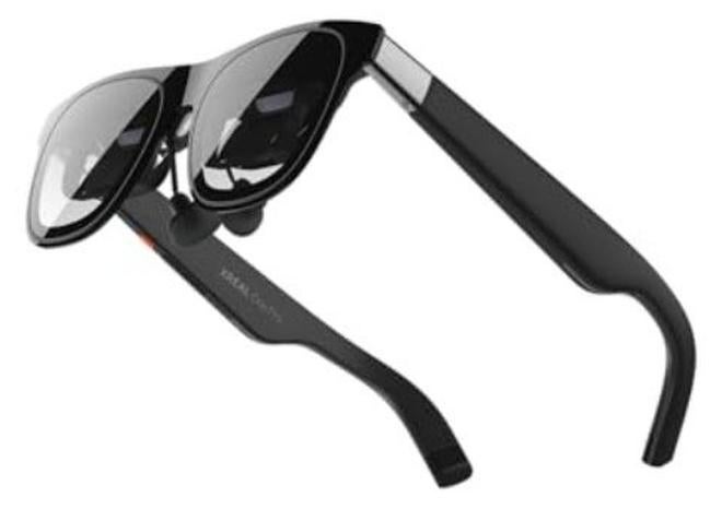 XREAL One Pro AR Glasses with X1 Chip, 3 Degrees of Freedom, 171°, 57° Viewing Angle, 120Hz, BOSE Sound, Sony OLED Display, 3 Modes Adjustment, Compatible with PS5, Nintendo Switch 2, iPhone 16/15, Steam Deck, PC, Android and iOS - Size M - Image 1