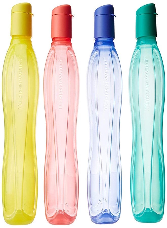 Tupperware Fliptop Bottle, 500ml, Set of 4, Multicolour - Image 2