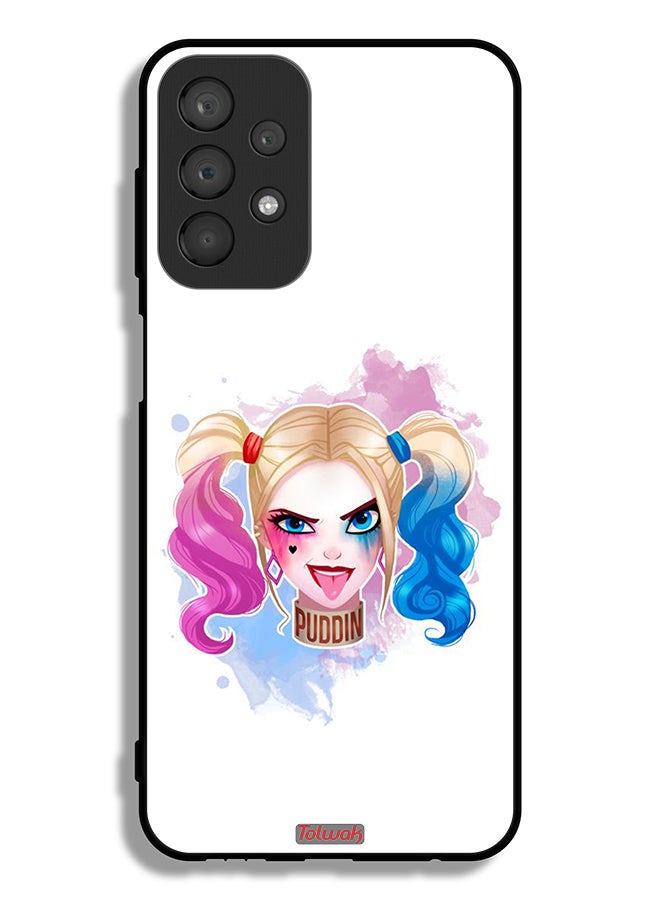 Tolwak Samsung Galaxy A23 4G Protective Case Cover Harley Quinn Art - Image 1
