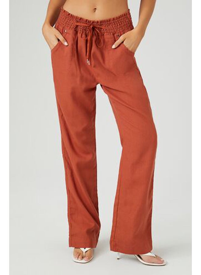 FOREVER 21 Straight-Leg Drawstring Pants - Image 2
