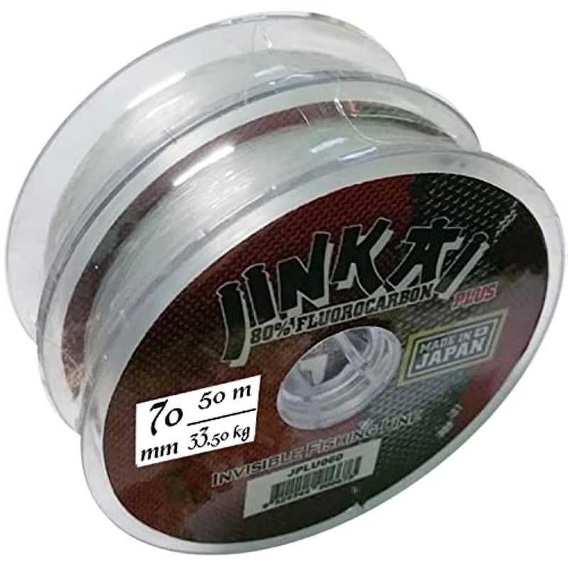 jinkai invisable fishing line 80% flurocarbon 32m size 70