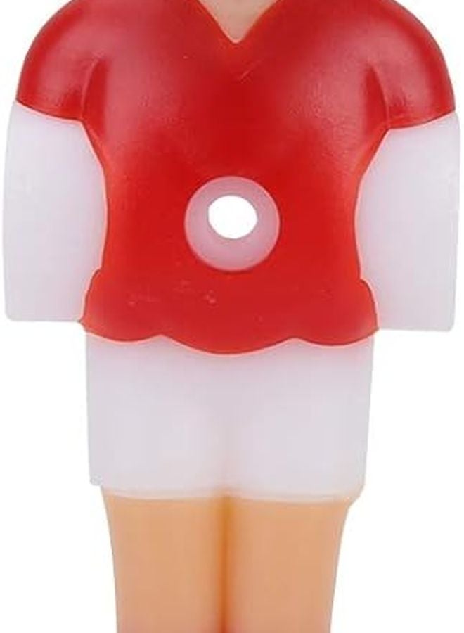 Red Blue Plastic Foosball Player Set Durable Table Soccer Accessory Pack of 4 - Image 2