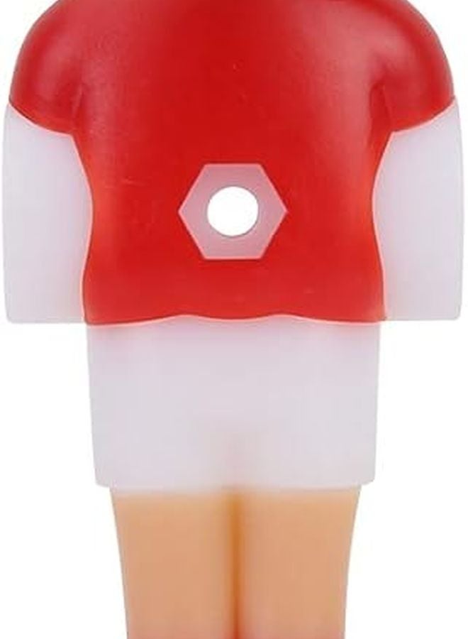 Red Blue Plastic Foosball Player Set Durable Table Soccer Accessory Pack of 4 - Image 4