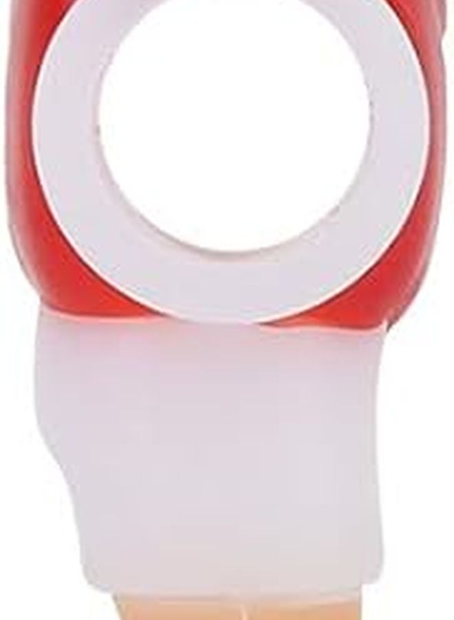 Red Blue Plastic Foosball Player Set Durable Table Soccer Accessory Pack of 4 - Image 3