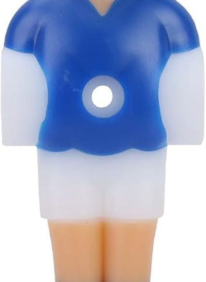 Red Blue Plastic Foosball Player Set Durable Table Soccer Accessory Pack of 4 - Image 5