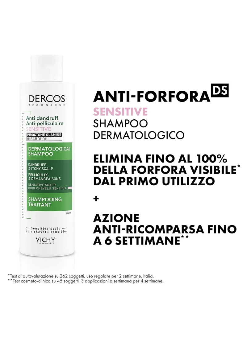 VICHY Vichy - Dercos Anti-Dandruff Shampoo For Sensitive Scalp 200ml