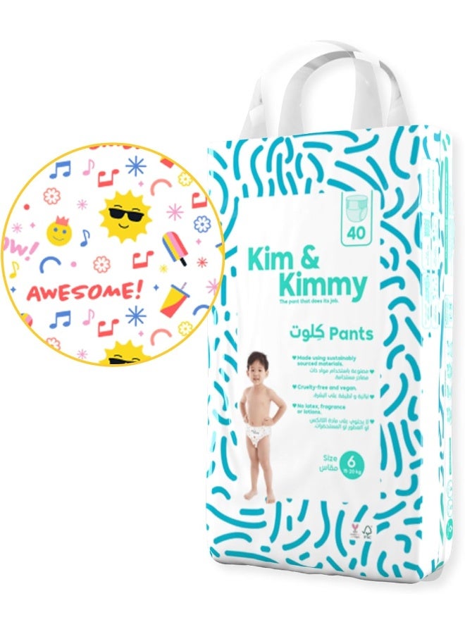 كيم آند كيمي - بنطلون مقاس 6 ، 15-20 كجم الكمية 40 - Image 1