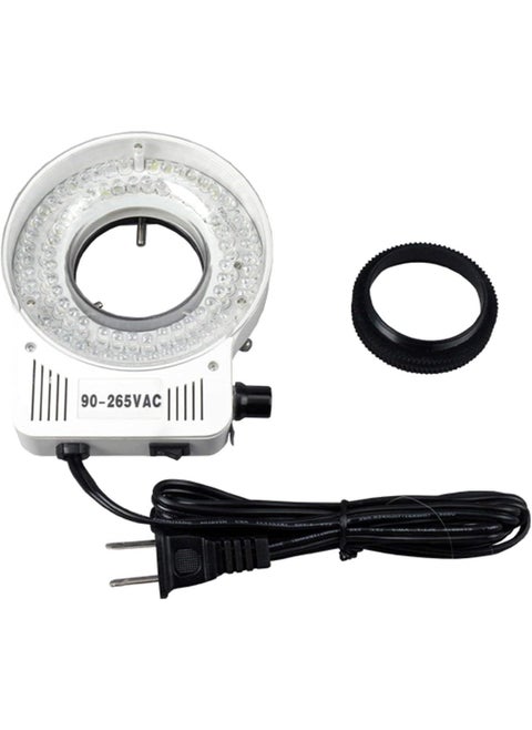 AmScope LED80S 80 LED Microscope Compact Ring Light with Builtin Dimmer