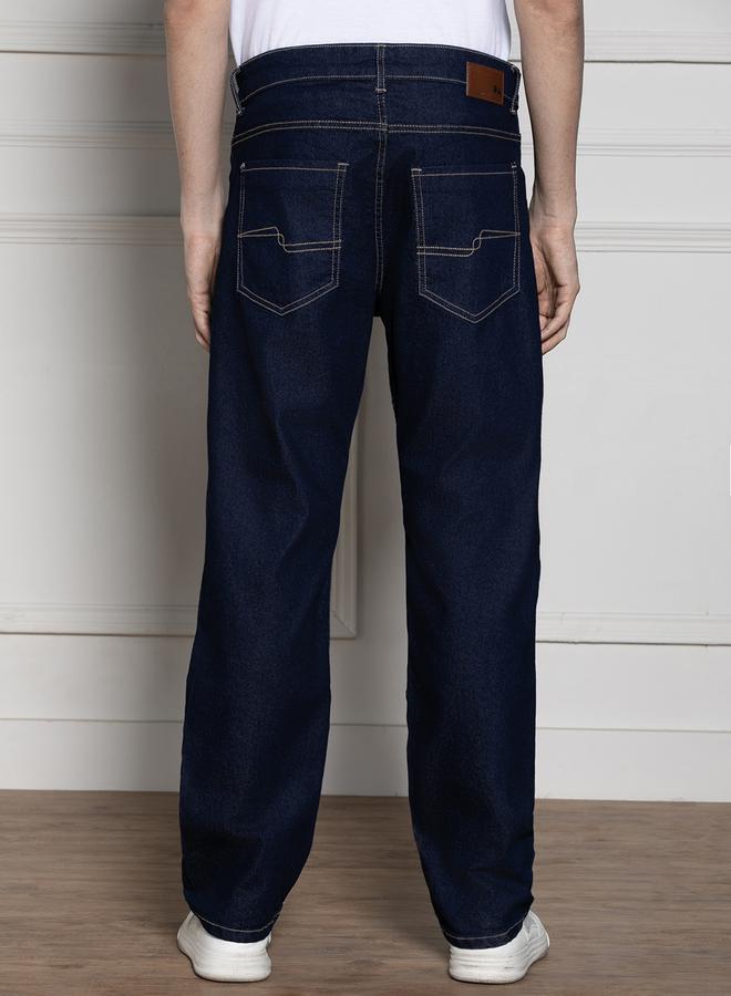 دينيس لينغو جينز بقصة مريحة وألواح مقصوصة مخيطة من ستايلي - Image 4