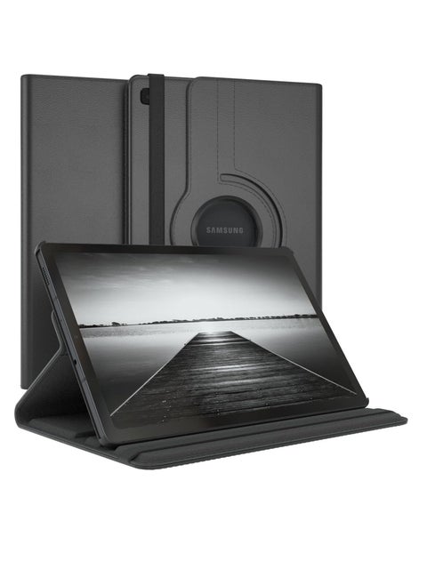360 Degree Rotating Stand Auto Sleep Wake Folio Leather Smart Cover for Samsung Galaxy Tab S6 Lite 10.4" 2020 Tablet