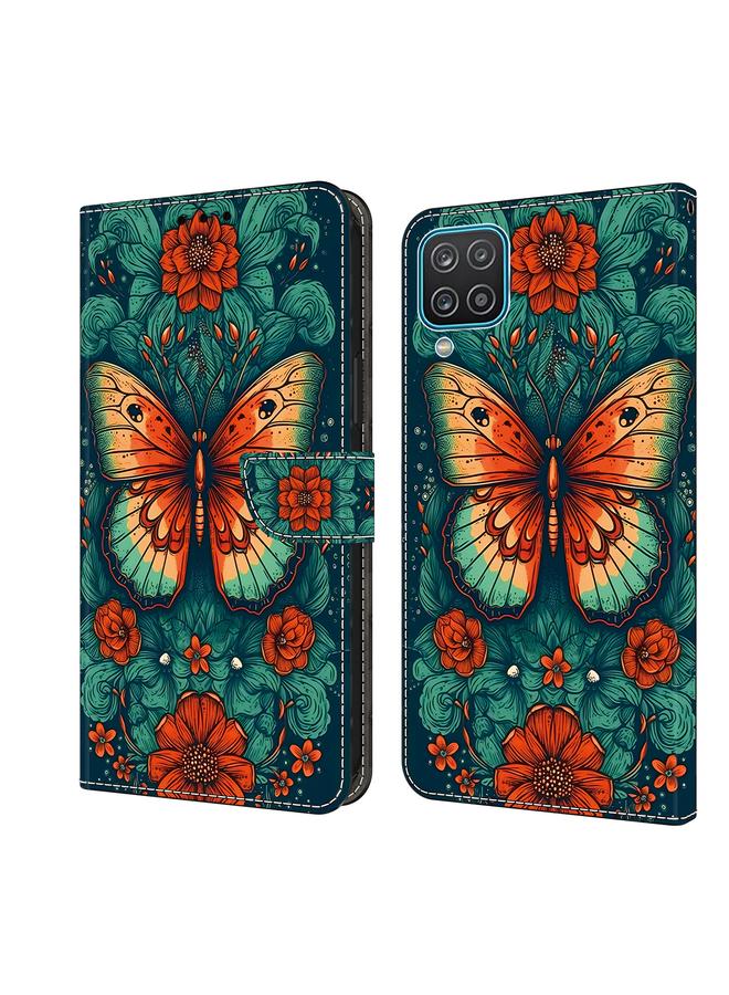 اس-توب جراب لهاتف Samsung Galaxy A42 5G/M42 5G جراب هاتف جلدي مطلي بالكريستال - Image 1