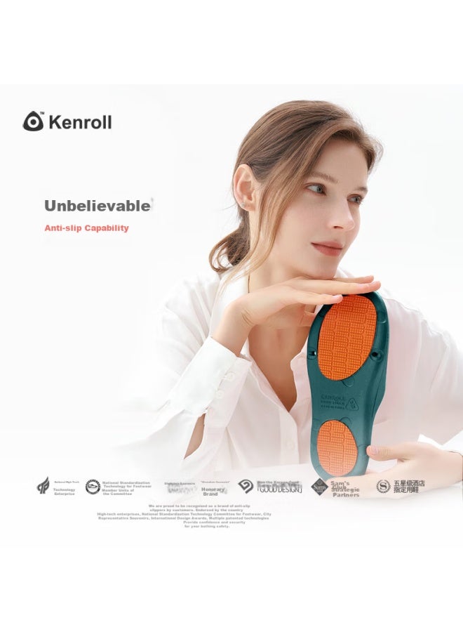 Kenroll Professional Non-slip Slippers, Bathroom Lightweight Odorless Shower Breathable Home Shoes For Men And Women - Image 2