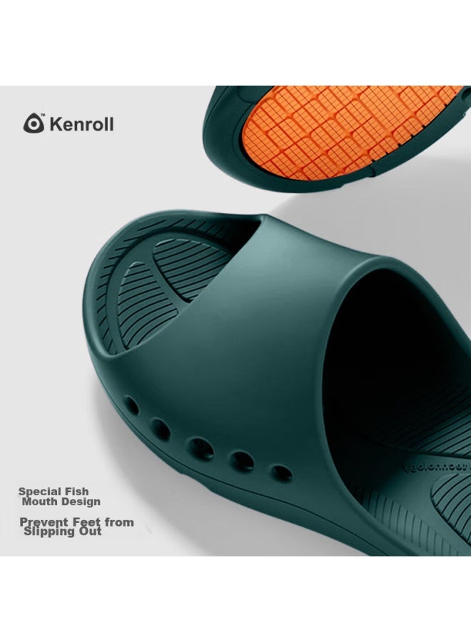 Kenroll Professional Non-slip Slippers, Bathroom Lightweight Odorless Shower Breathable Home Shoes For Men And Women - Image 5