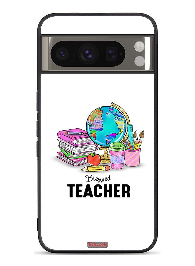 Tolwak Google Pixel 8 Pro Protective Case Cover Blessed Teacher - Image 1