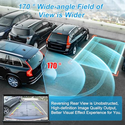 KUTTOLE Backup Camera Compatible with Ford Edge 2011 2012 2013 2014 2015 Lincoln MKX 2011 2012 2013 170° Wide Angle Rear View Parking Assist Camera Edge Accessories BT4Z-19G490-B FL1T-19G490-AC - Image 3