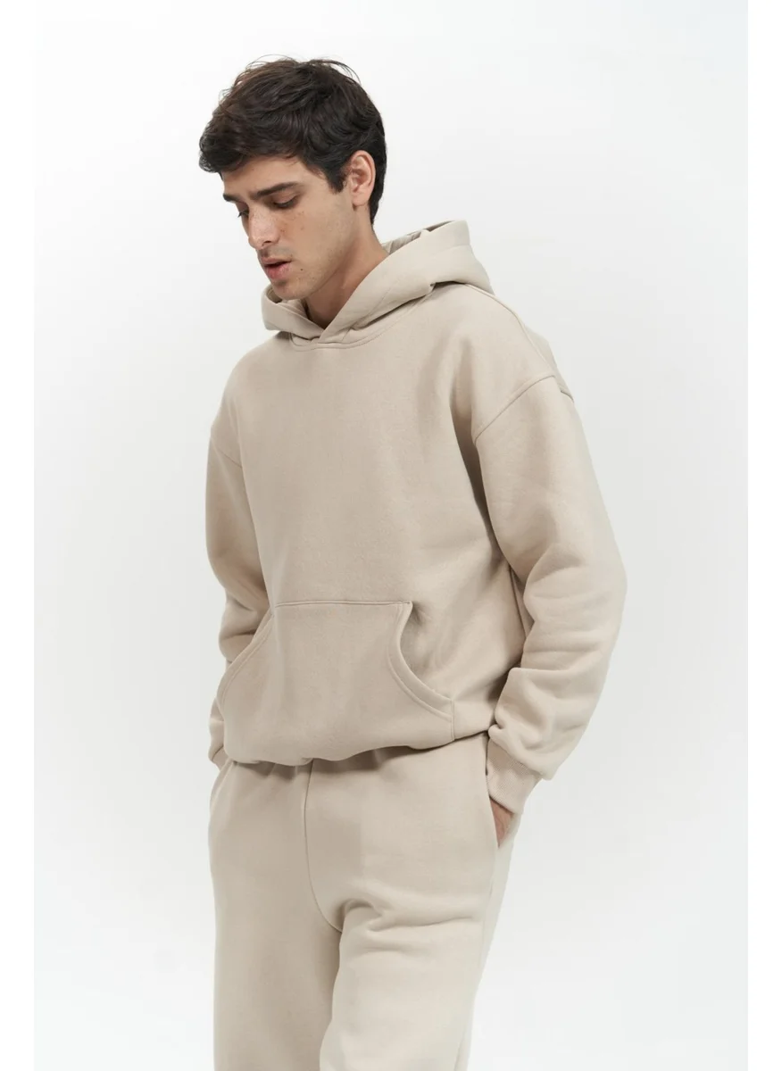 Mai Collection Edward Bone Men's Hoodie Tracksuit