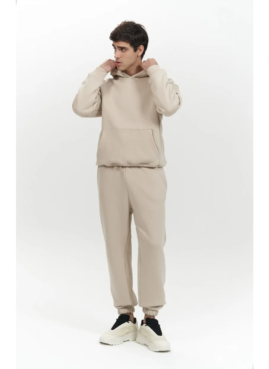 Mai Collection Edward Bone Men's Hoodie Tracksuit