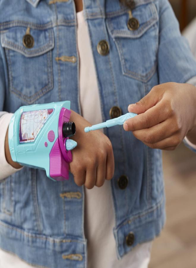 BeyBlade Marvel Spider-Man: Across The Spider-Verse Spider-Gwen Web-Shot Slinger Mask and Blaster Set, Spider-Man Web Shooter Toy, Super Hero Toys for 5 Year Old Girls and Boys and Up - Image 4