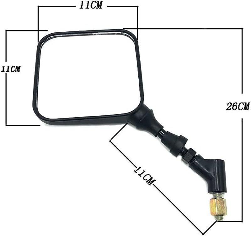 Earlyred Key-Sun Dual Sport Motorcycle Mirrors - Image 3