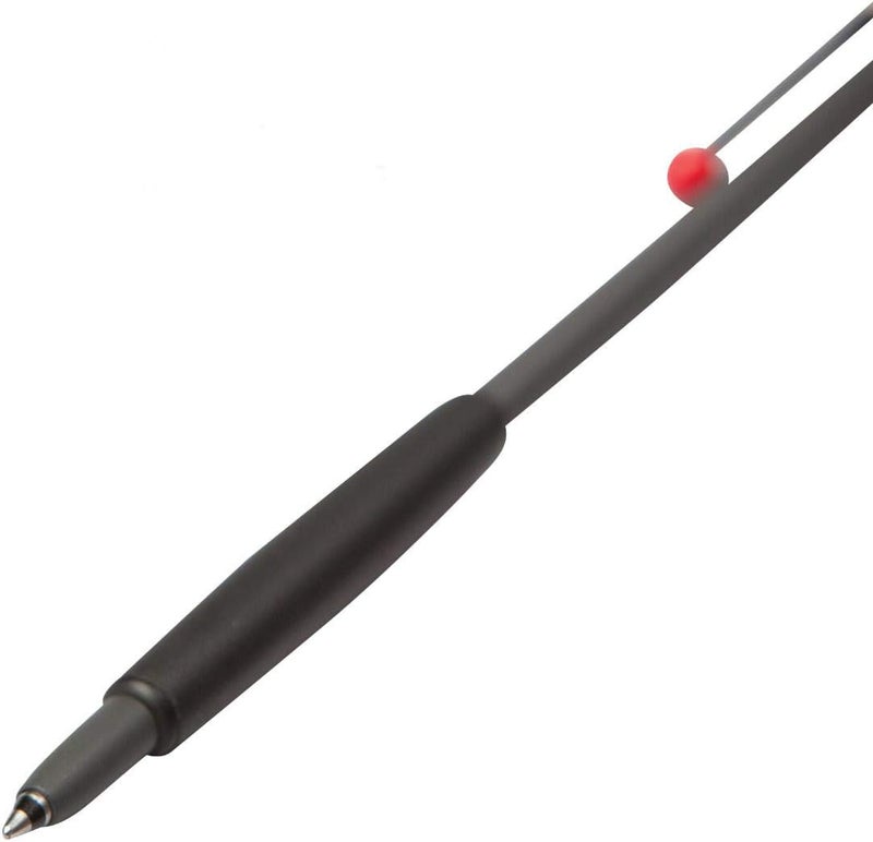 Tombow Zoom 707 Ballpoint Pen in Grey/Black with Medium Point - Image 3