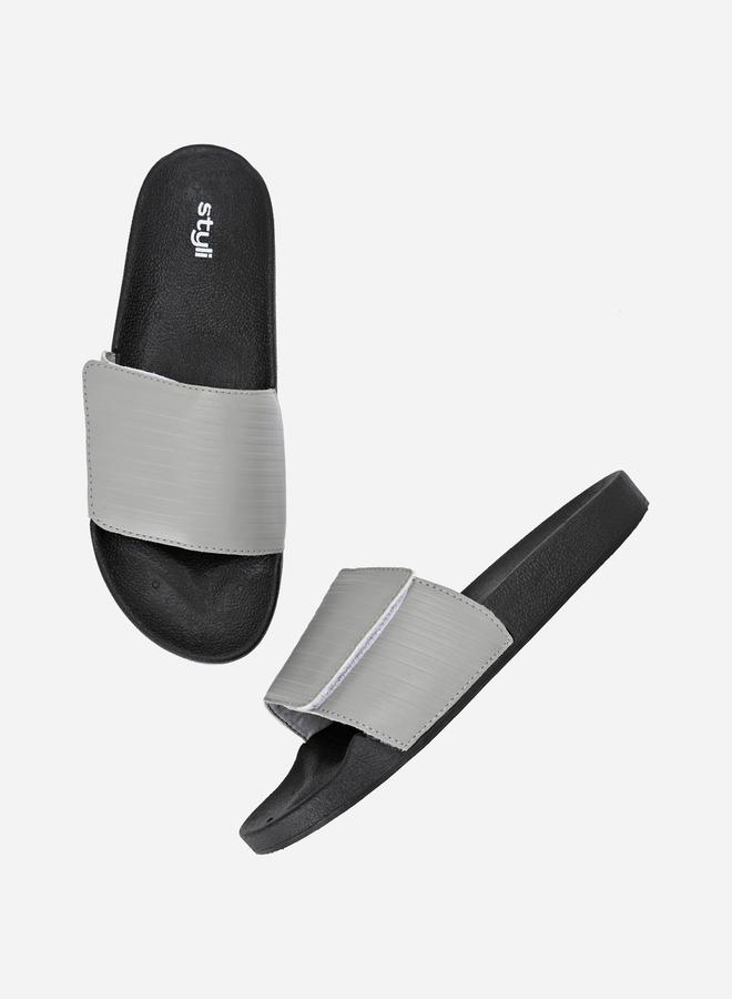 ستايلي شبشب بحزام فيلكرو عريض - Image 3