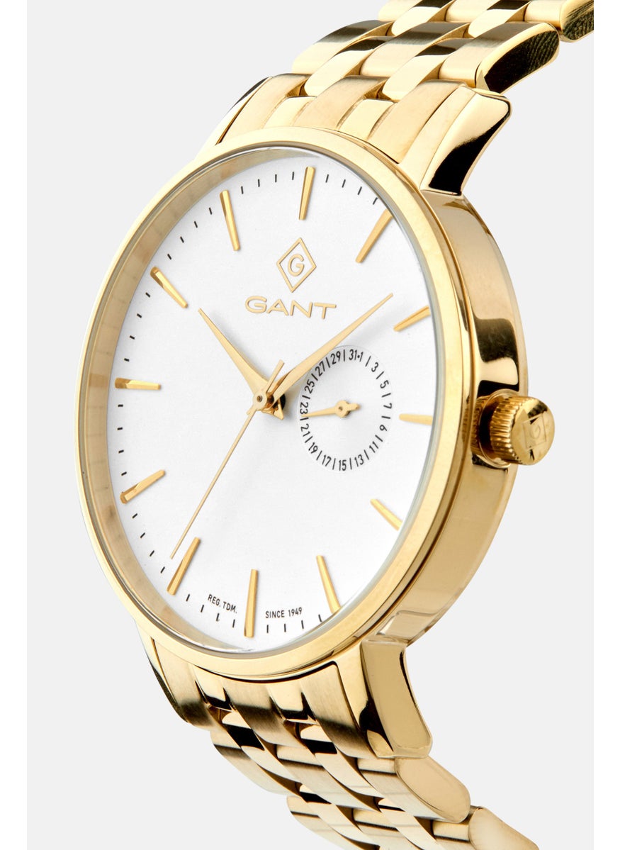 GANT Men G105009 Round Quartz Watches 42 mm, White  - Image 4