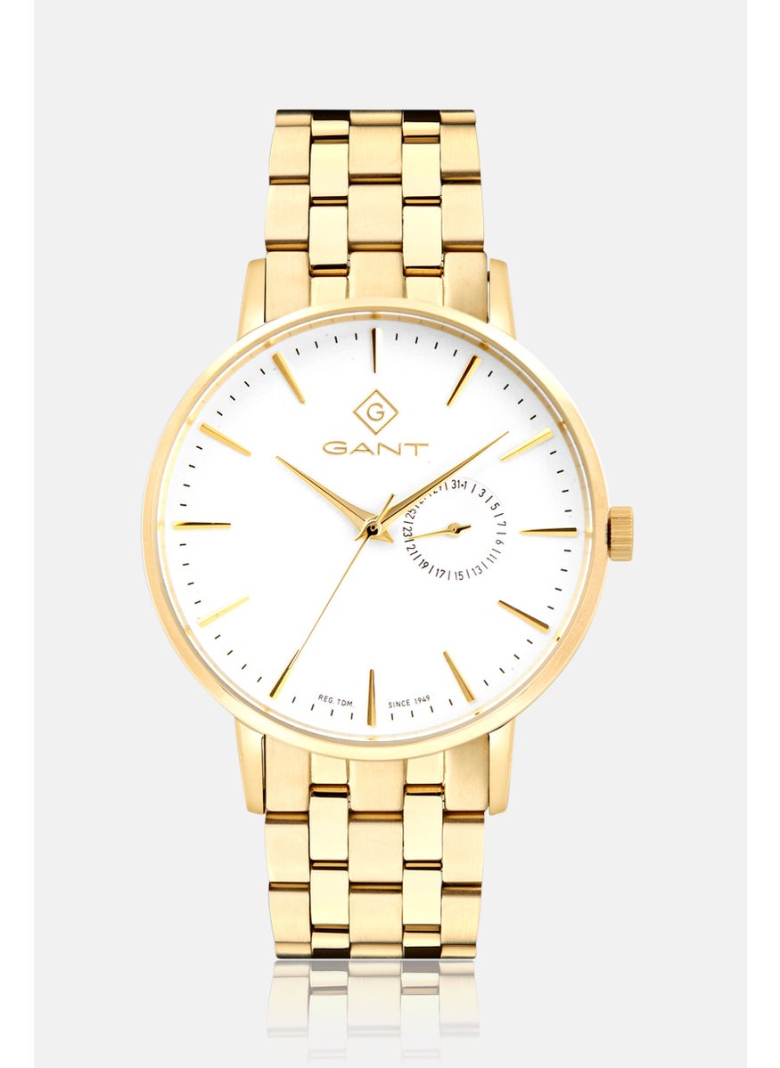 GANT Men G105009 Round Quartz Watches 42 mm, White  - Image 1