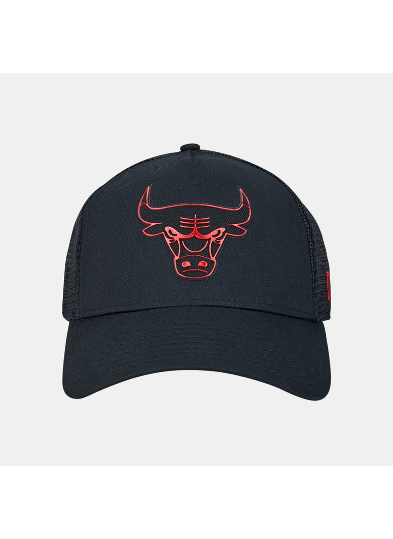 NEW ERA Men's Foil Logo Chicago Bulls Trucker Cap