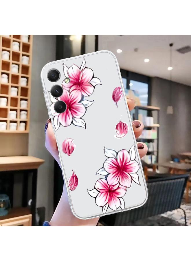 اس-توب جراب لهاتف Samsung Galaxy A25 5G بنمط رسم ملون، جراب شفاف من مادة TPU - Image 2