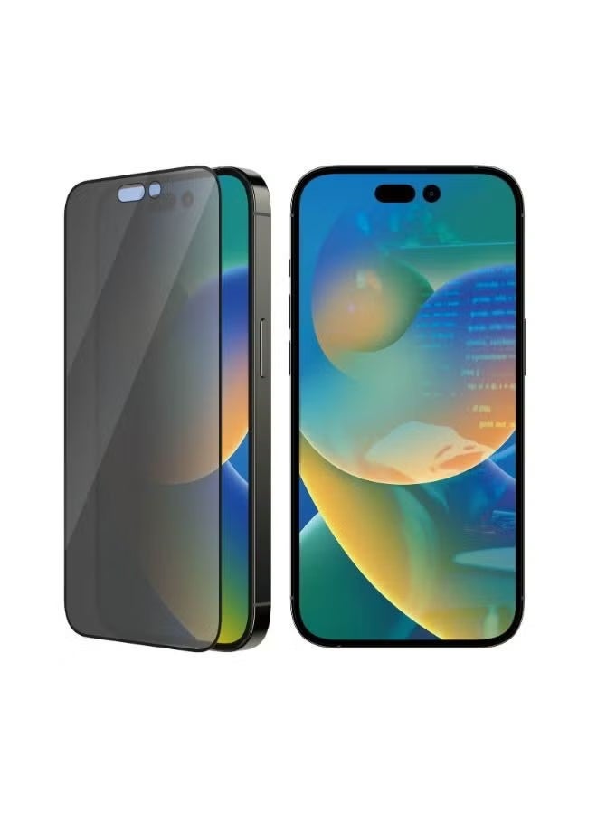 PanzerGlass Privacy Screen Protector for iPhone 14 Pro (6.1”) Privacy Filter, Scratch Resistant, HD Clarity, Anti-Shatter, Easy Installation – 2022 Model - Image 4