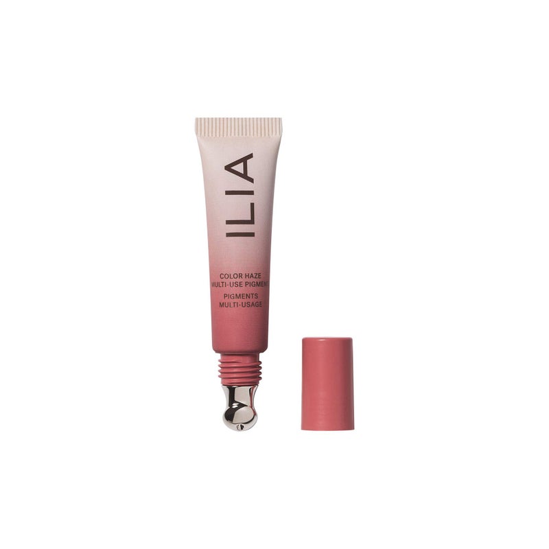 ILIA - Color Haze Multi-Use Matte Pigment | Cream Blush + Lip Color In One | Nourishing, Fuss-Free Application | Non-Toxic, Vegan, Cruelty-Free, Silicone-Free (Temptation Soft, 0.23 fl oz | 7 ml) - Image 1