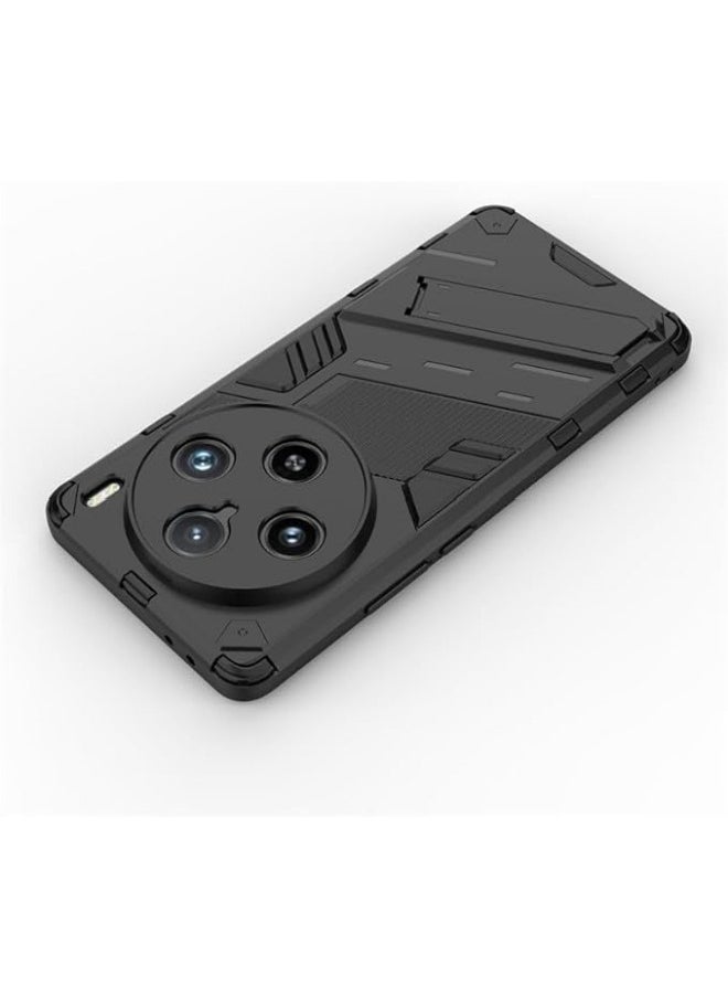 General - Case Compatible with Vivo X100 Pro 5G 2023, 2-in-1 TPU+PC Dual Layer Combo Shockproof Ultra-Thin Protective Phone Back Cover with Kickstand - Image 1