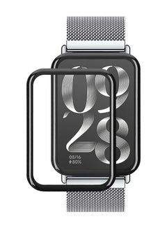 Generic Screen Protector for Mi Band 8 Pro Scratch Resistant 3D Total Coverage Bubble Free Pet HD Flexible Transparent Screen Protector Film  - Image 1