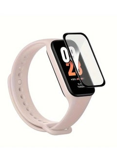 Generic Screen Protector for Mi Band 8 Pro Scratch Resistant 3D Total Coverage Bubble Free Pet HD Flexible Transparent Screen Protector Film  - Image 2