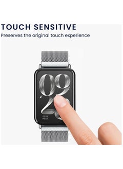 Generic Screen Protector for Mi Band 8 Pro Scratch Resistant 3D Total Coverage Bubble Free Pet HD Flexible Transparent Screen Protector Film  - Image 3