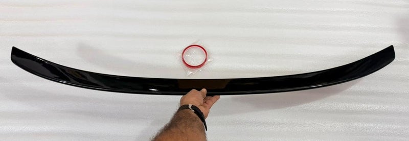 AUTO MT جناح خلفي لسيارة فيرتوس OEM باللون الأسود اللامع - Image 2