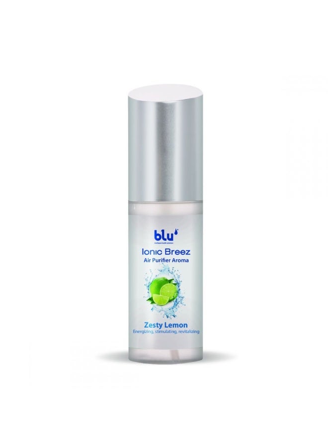 DANUBE HOME منقي الهواء الأيوني BLU بريز مع زيت العطر ليمون زكي 100 مل - Image 1