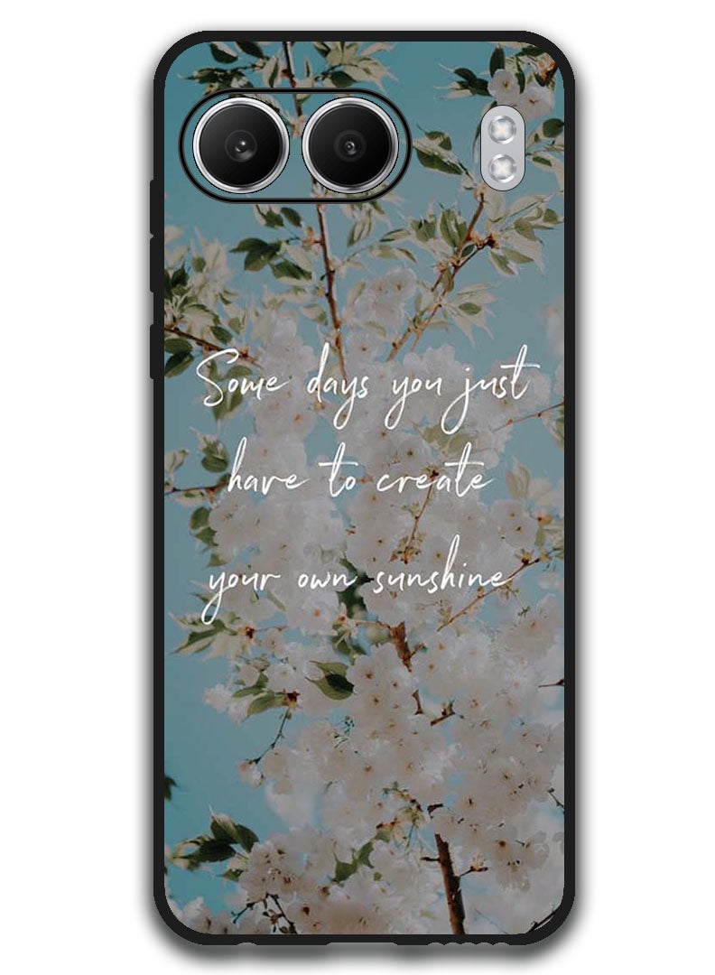 Theodor Protective Case Anti Scratch Shock Proof Bumper Cover For OnePlus Nord 4 Create your sunshine - Image 1